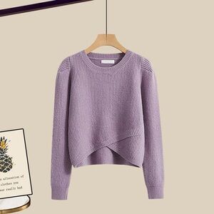 Lavender Knit Sweater